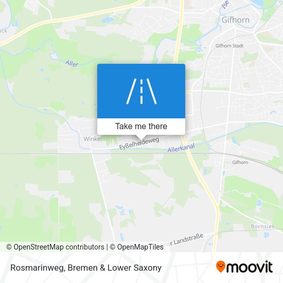 Rosmarinweg map