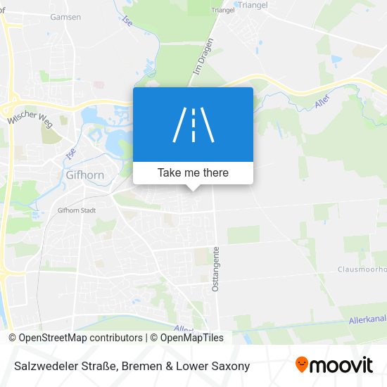 Salzwedeler Straße map