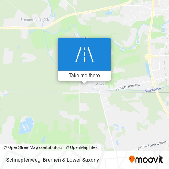 Schnepfenweg map