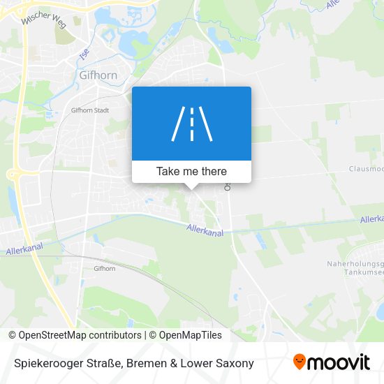 Spiekerooger Straße map