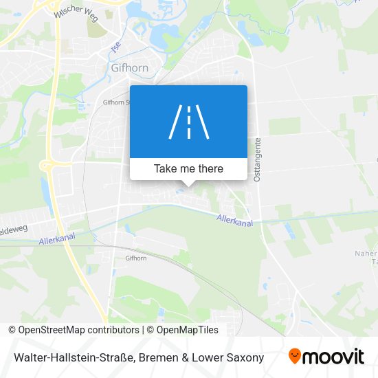 Walter-Hallstein-Straße map