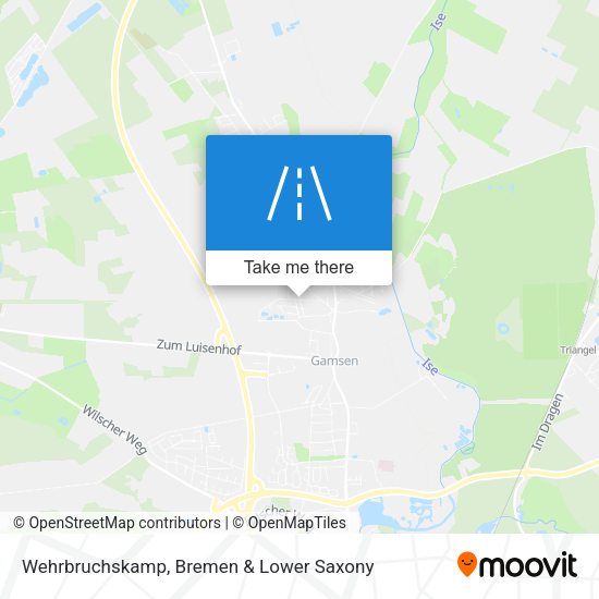 Wehrbruchskamp map