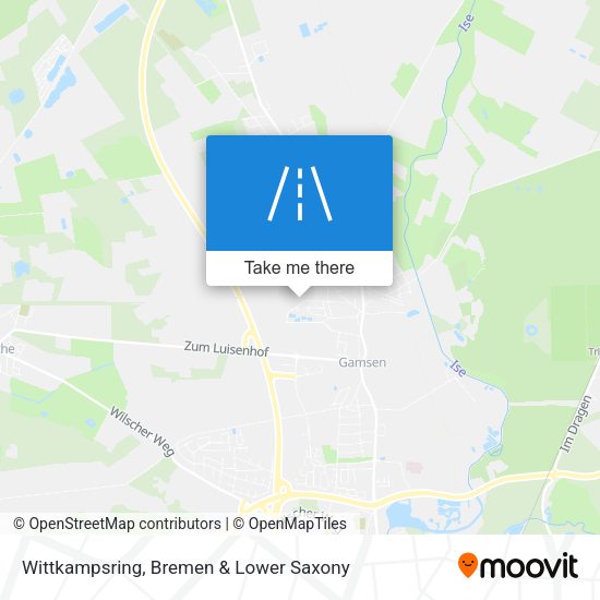 Wittkampsring map