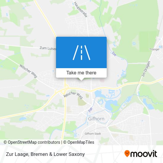 Zur Laage map