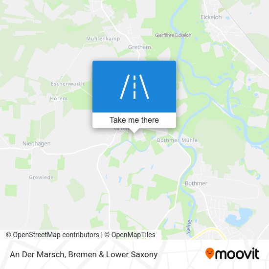 An Der Marsch map