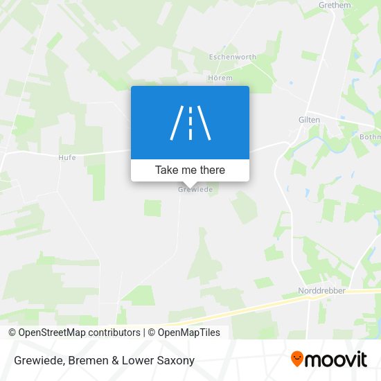 Grewiede map