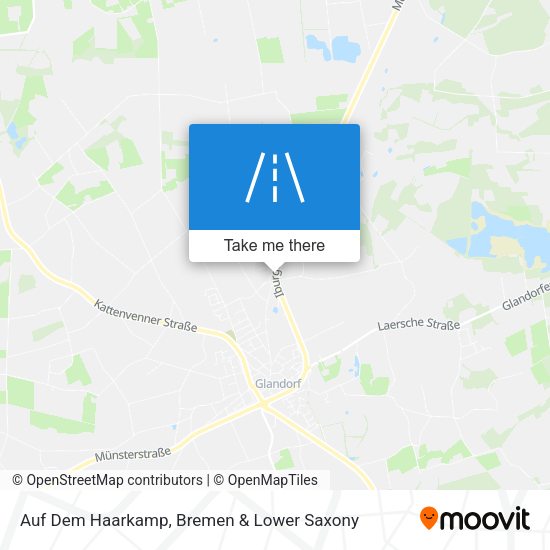 Auf Dem Haarkamp map