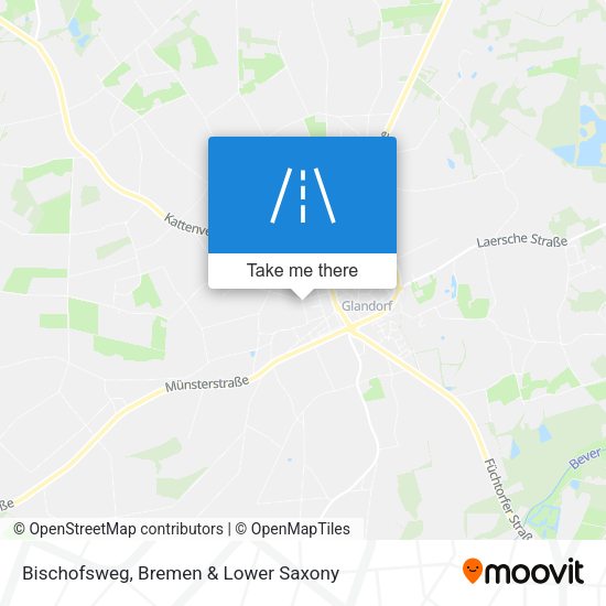 Bischofsweg map