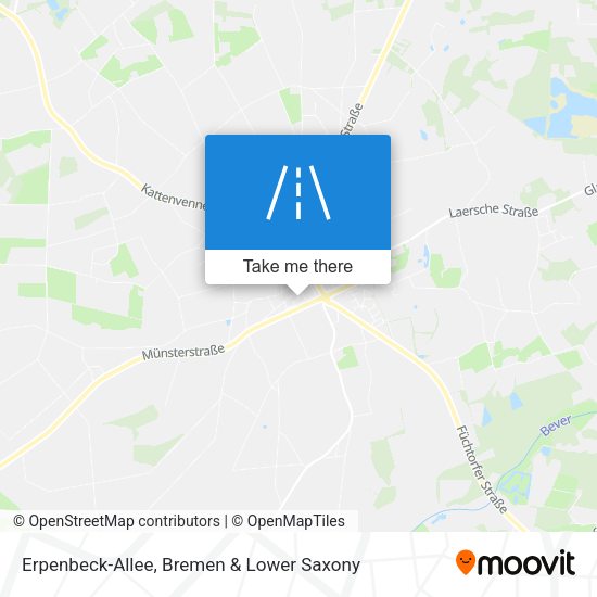 Erpenbeck-Allee map