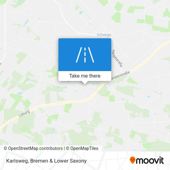 Karlsweg map