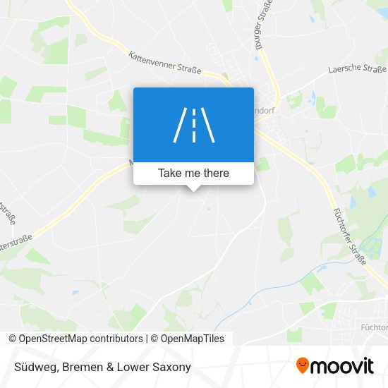 Südweg map