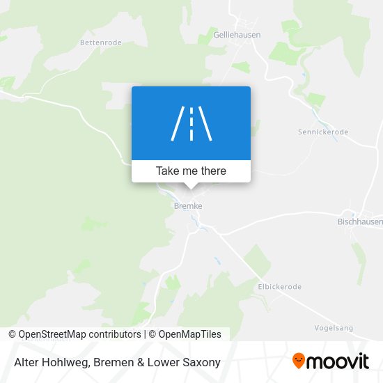 Alter Hohlweg map