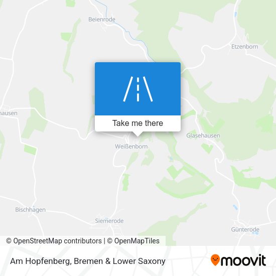 Am Hopfenberg map