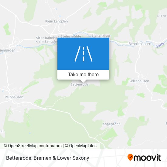 Bettenrode map