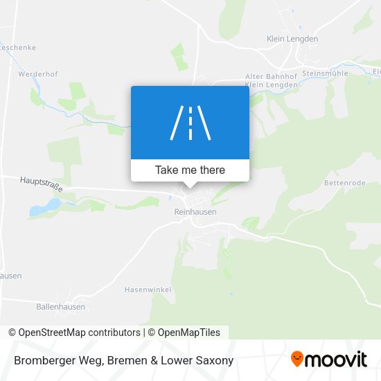 Bromberger Weg map