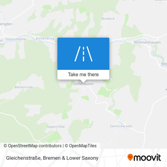 Gleichenstraße map