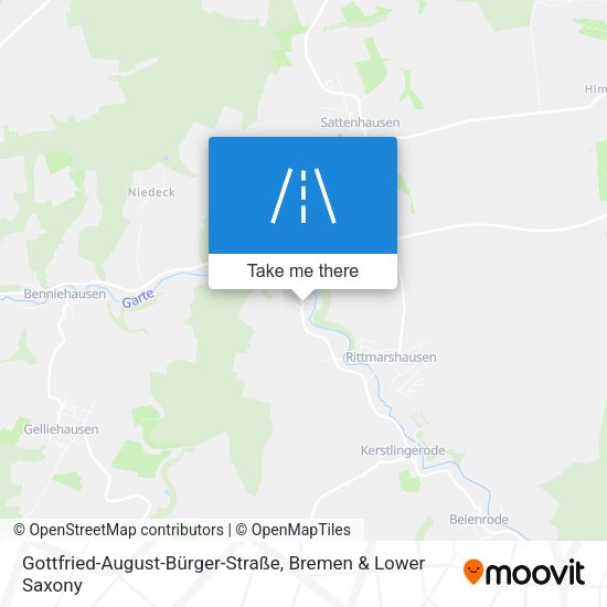 Gottfried-August-Bürger-Straße map