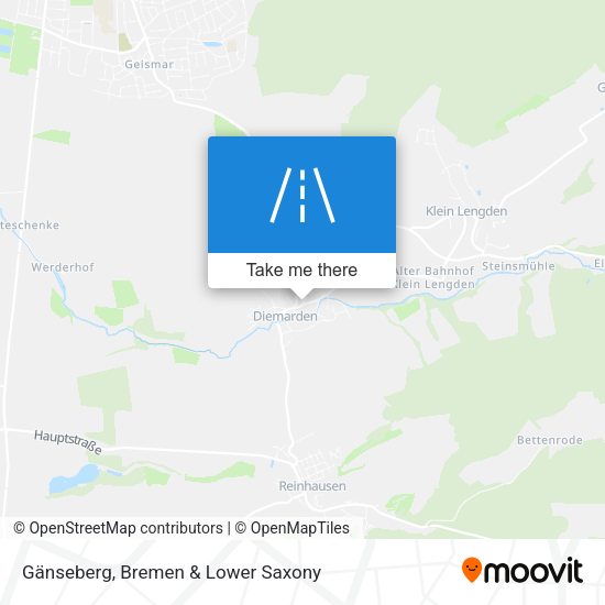 Gänseberg map