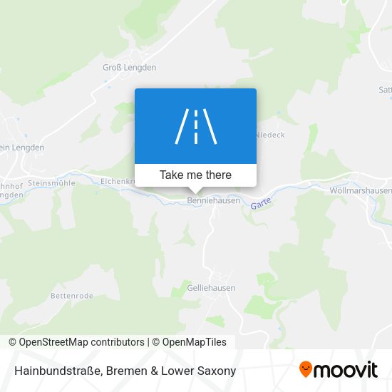Hainbundstraße map
