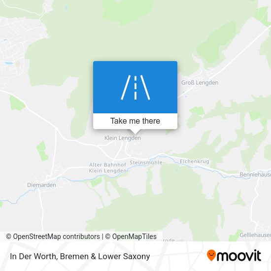 In Der Worth map
