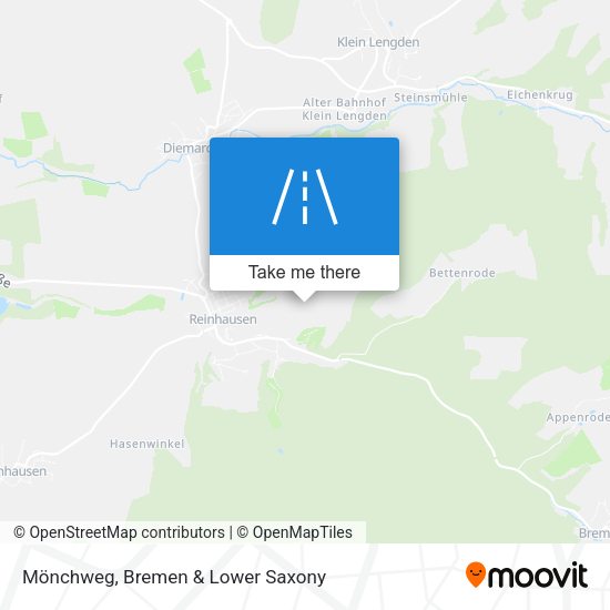 Mönchweg map