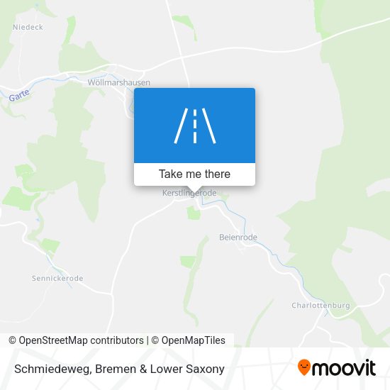 Schmiedeweg map