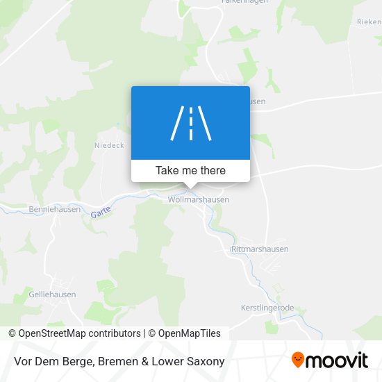 Vor Dem Berge map
