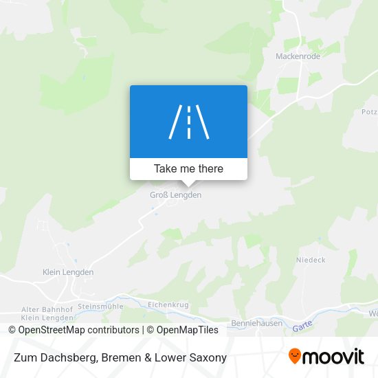 Zum Dachsberg map