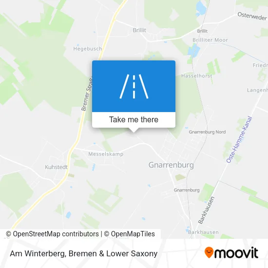 Карта Am Winterberg