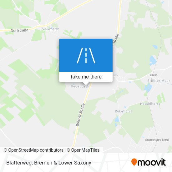 Blätterweg map