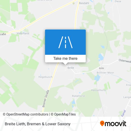 Breite Lieth map