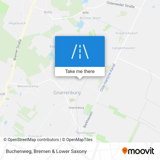 Buchenweg map