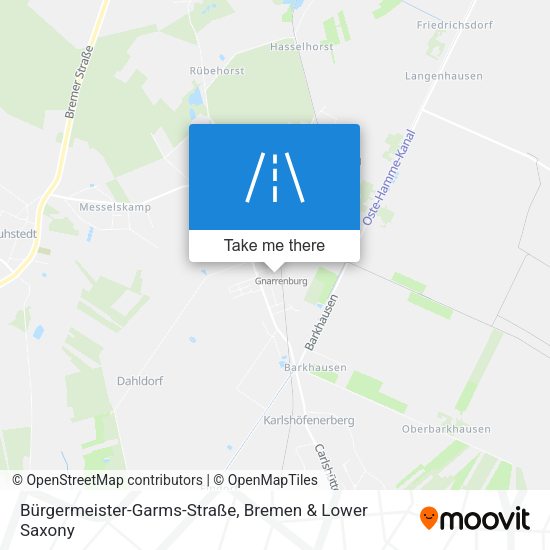 Bürgermeister-Garms-Straße map