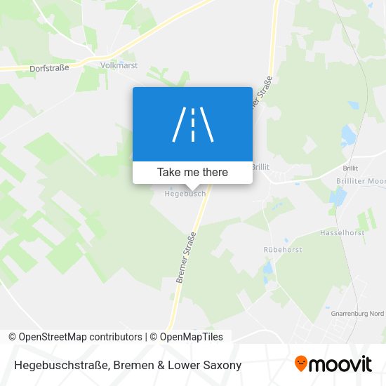 Hegebuschstraße map