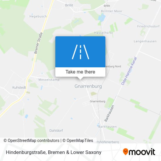 Hindenburgstraße map