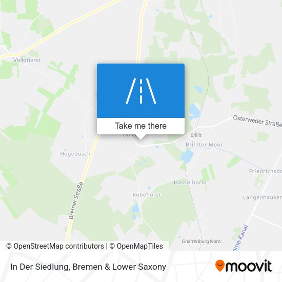 In Der Siedlung map