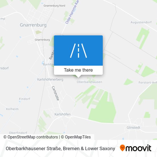 Oberbarkhausener Straße map
