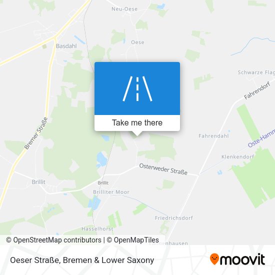 Oeser Straße map