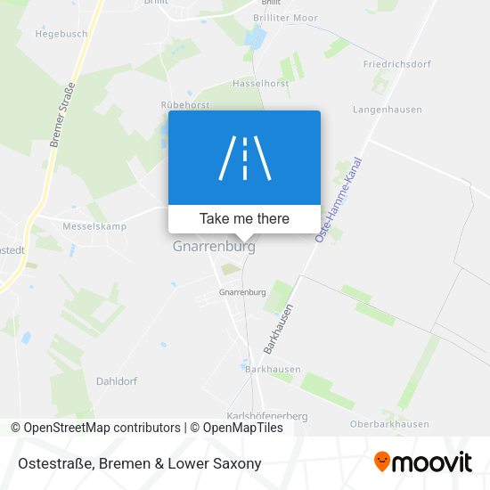 Ostestraße map