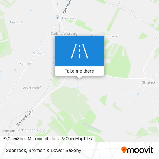 Seebrock map