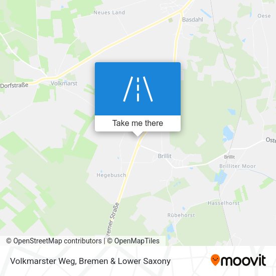 Volkmarster Weg map