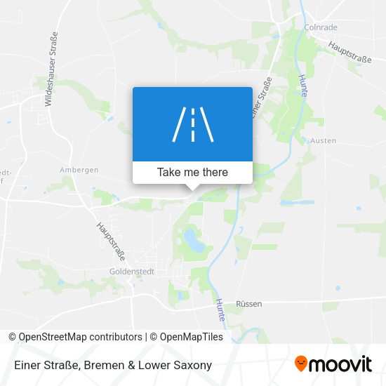 Einer Straße map