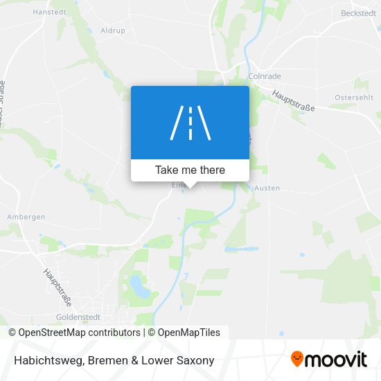 Habichtsweg map