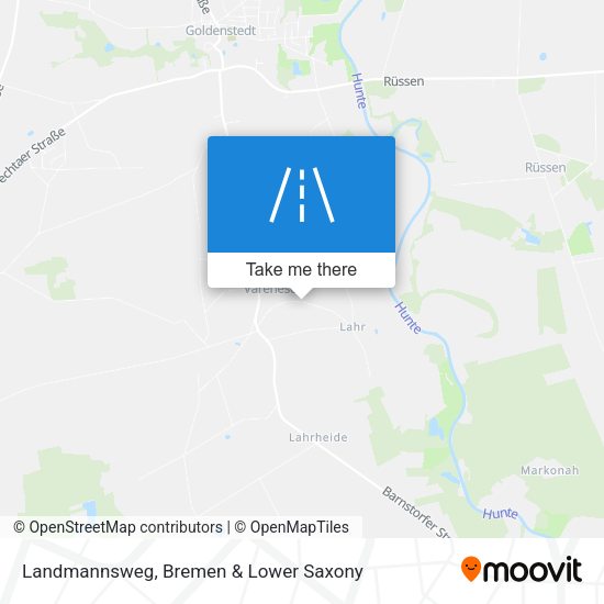 Landmannsweg map