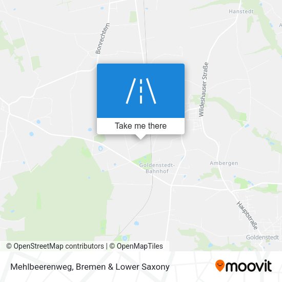 Mehlbeerenweg map