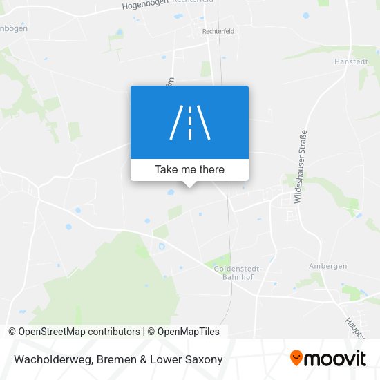 Wacholderweg map