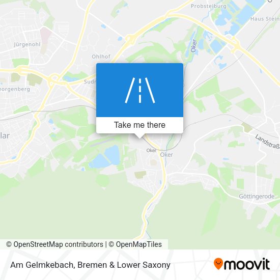 Am Gelmkebach map
