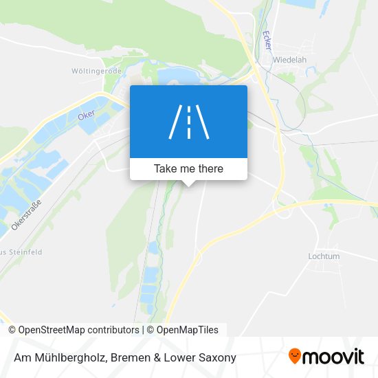 Am Mühlbergholz map