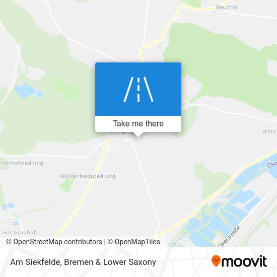 Am Siekfelde map