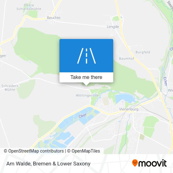 Am Walde map